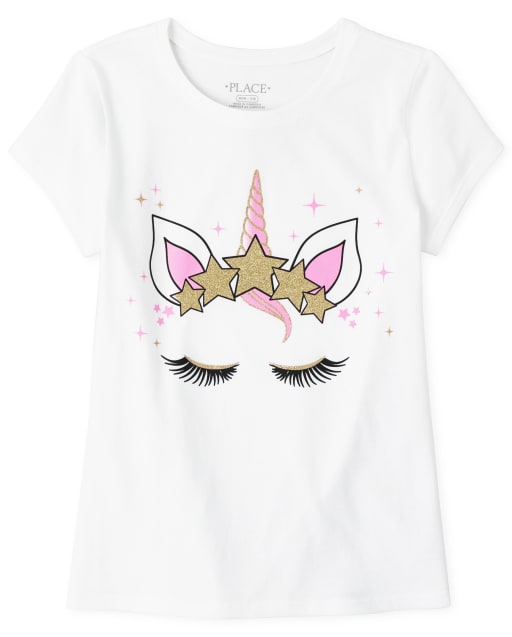 T-shirt graphique pour filles