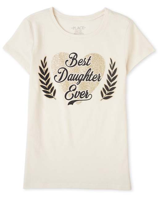 Girls Best Daughter Graphic Tee