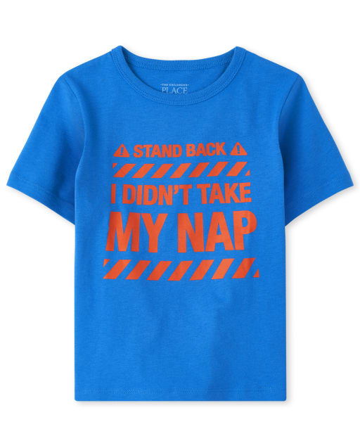 Toddler Boys Nap Graphic Tee