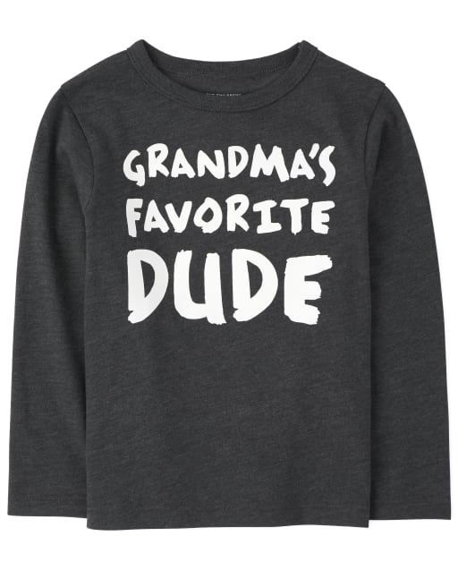 Baby And Toddler Boys Grandma's Favorite Graphic Tee