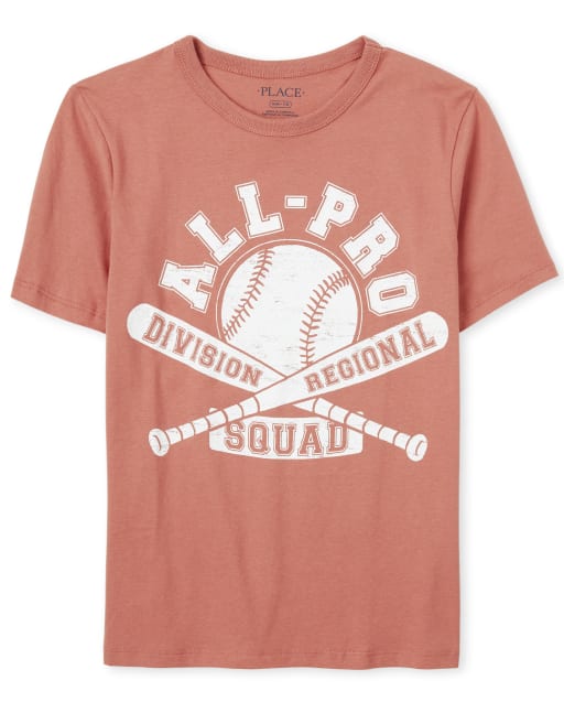 Boys Baseball Graphic Tee