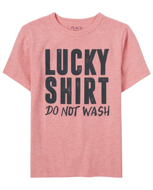 Boys Lucky Shirt Graphic Tee