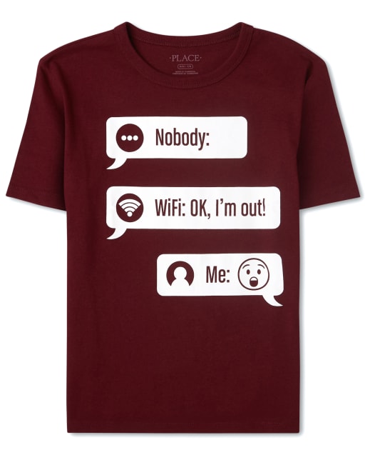 Boys Wifi Graphic Tee
