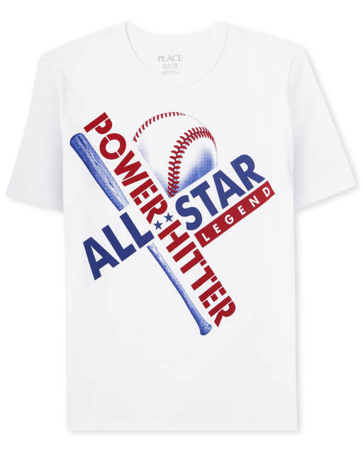 Boys Baseball Graphic Tee