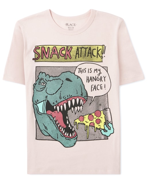 Boys Dino Snack Graphic Tee