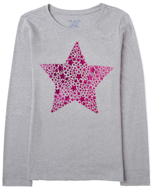 Girls Stars Graphic Tee