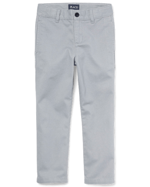 Boys Uniform Stretch Relaxed Chino Pants
