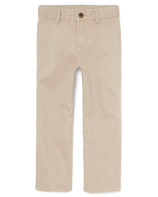 Boys Uniform Stretch Relaxed Chino Pants