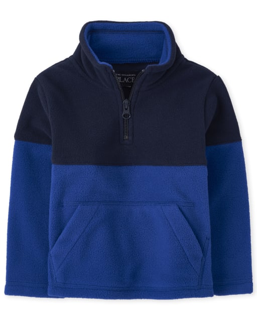 Toddler Boys Colorblock Glacier Fleece Half Zip Pullover