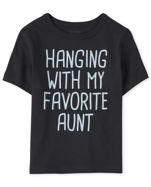 Baby And Toddler Boys Favorite Aunt Graphic Tee