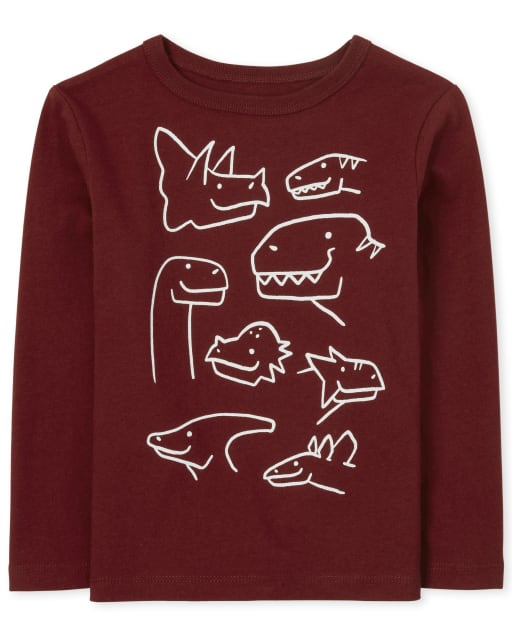 Baby And Toddler Boys Dino Graphic Tee