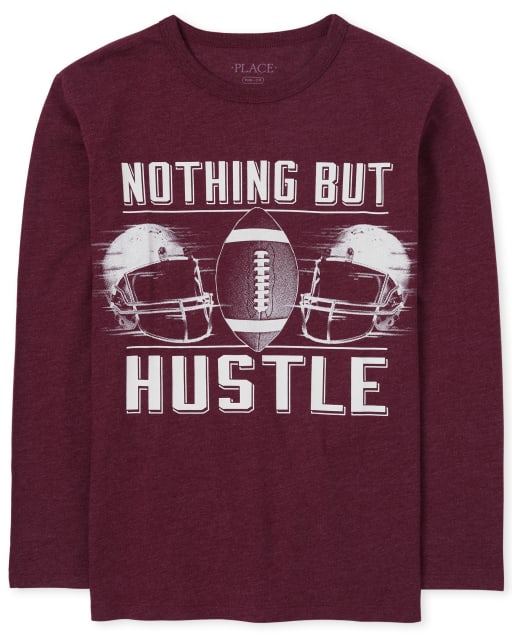 Camiseta con gráfico Football Hustle para niños