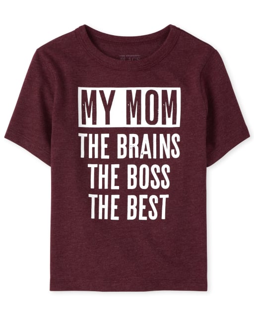 Baby And Toddler Boys My Mom Graphic Tee