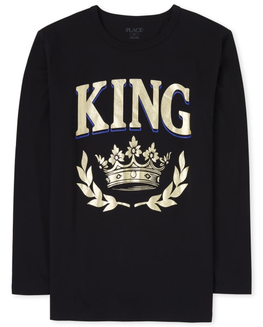 Mens Matching Family Royalty Graphic Tee