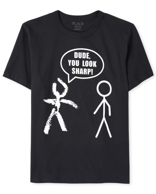 Boys Look Sharp Graphic Tee