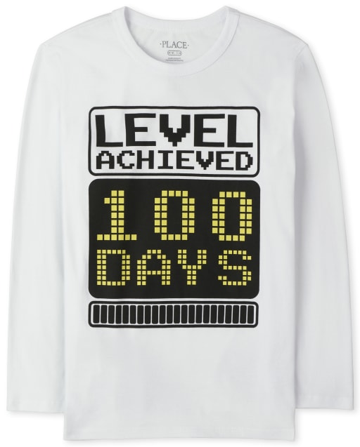 Boys 100 Days Of School Graphic Tee