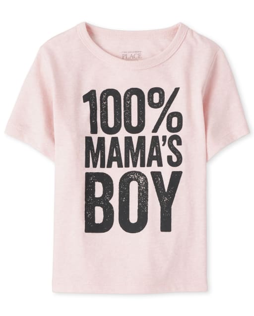 Baby And Toddler Boys Mama's Boy Graphic Tee
