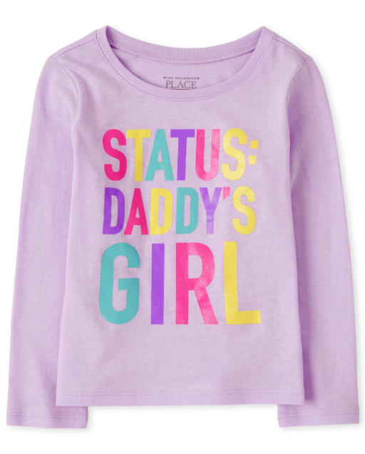 Baby And Toddler Girls Daddy's Girl Graphic Tee