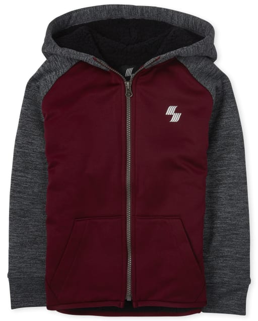 Sweat à capuche zippé Active Performance pour garçon