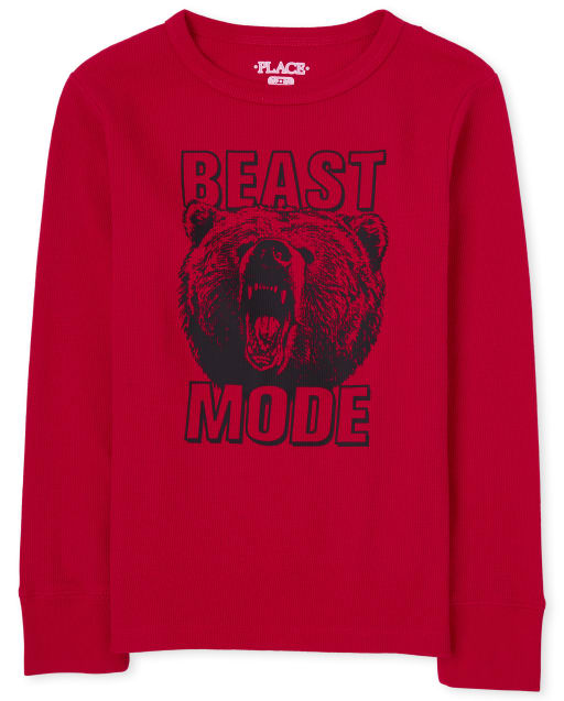 Boys Graphic Thermal Top
