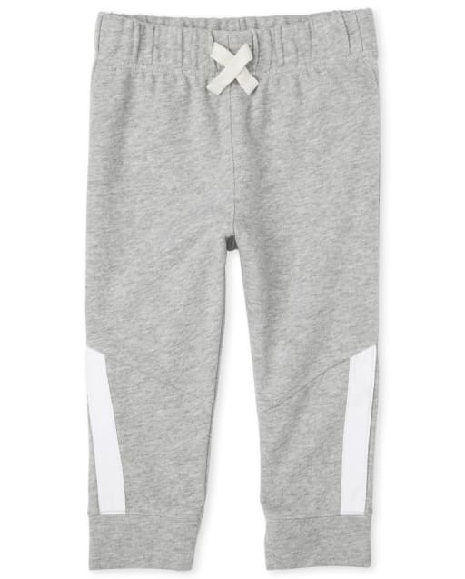 Baby And Toddler Boys Active Side Stripe Fleece Jogger Pants