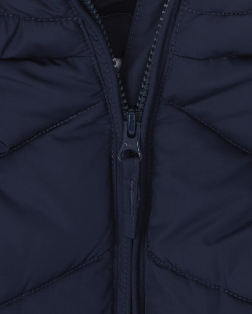 girls short puffer jacket