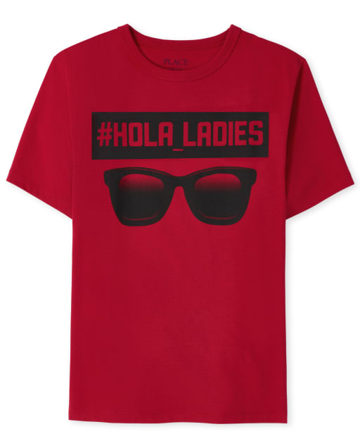 Boys Hola Ladies Graphic Tee
