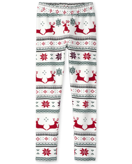 girls christmas leggings