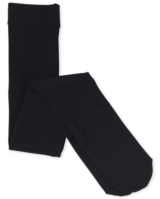 Girls Fleece Lined Tights