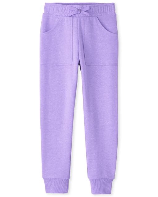 Girls Fleece Jogger Pants