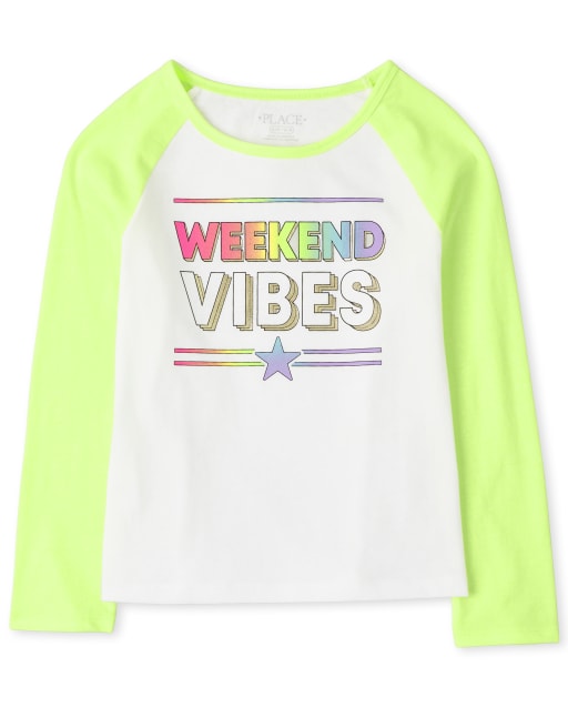 Girls Raglan Top