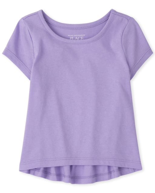 Baby And Toddler Girls High Low Tee Shirt
