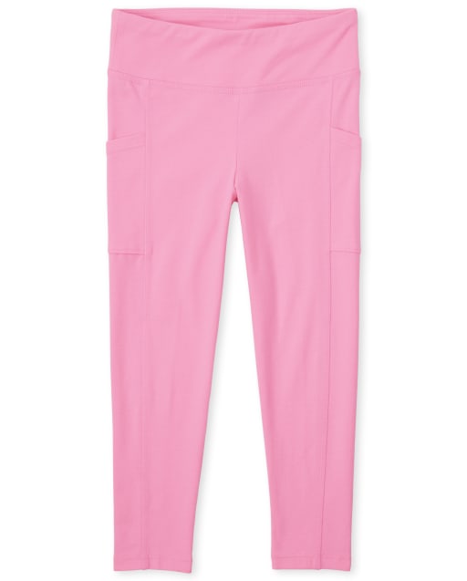 Girls Pocket Hi-Rise Leggings
