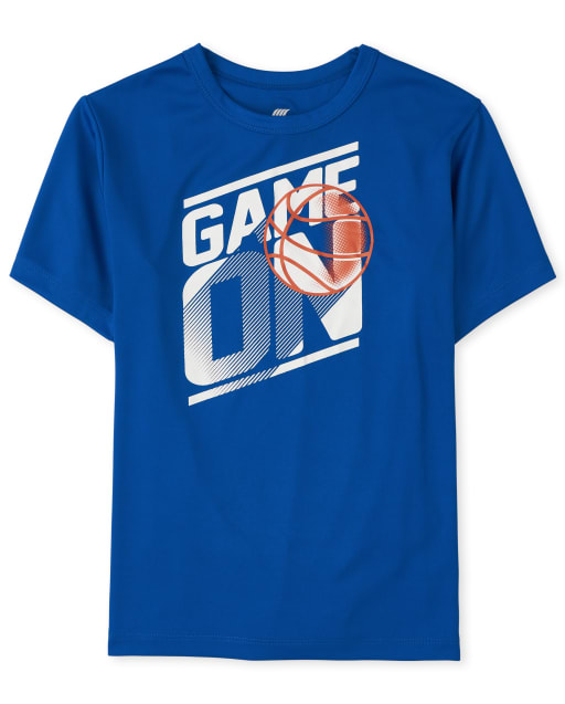 Boys Performance Graphic Top