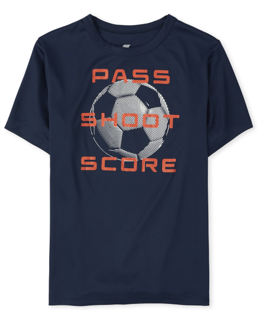 Boys Performance Graphic Top