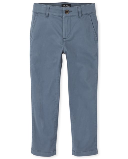Pantalon chino skinny extensible pour garçon