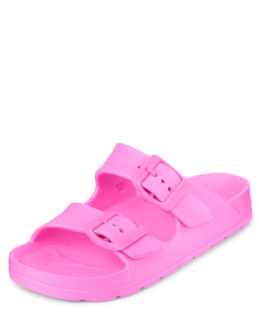 Girls Buckle Slides