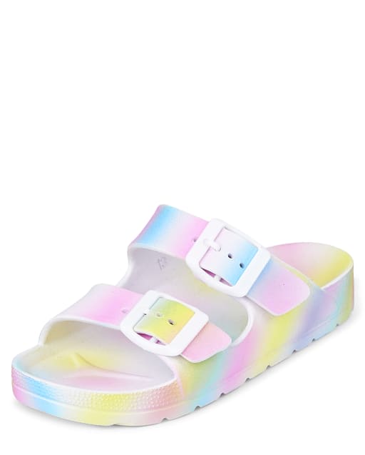 Girls Buckle Slides
