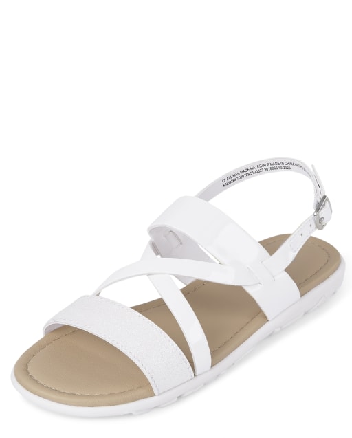 Girls Shimmer Sandals