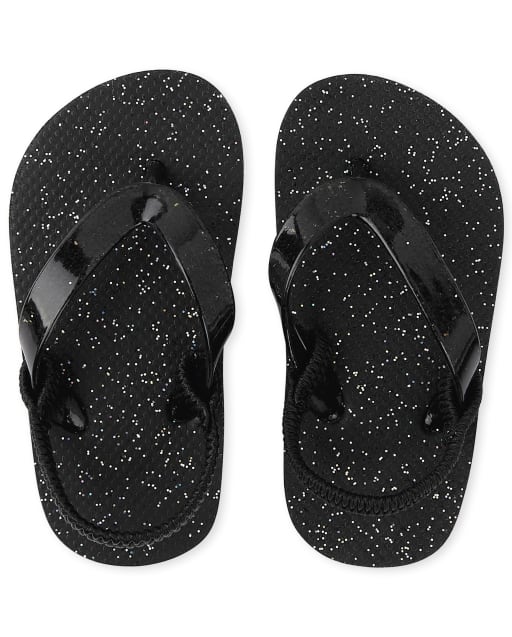Toddler Girls Glitter Flip Flops
