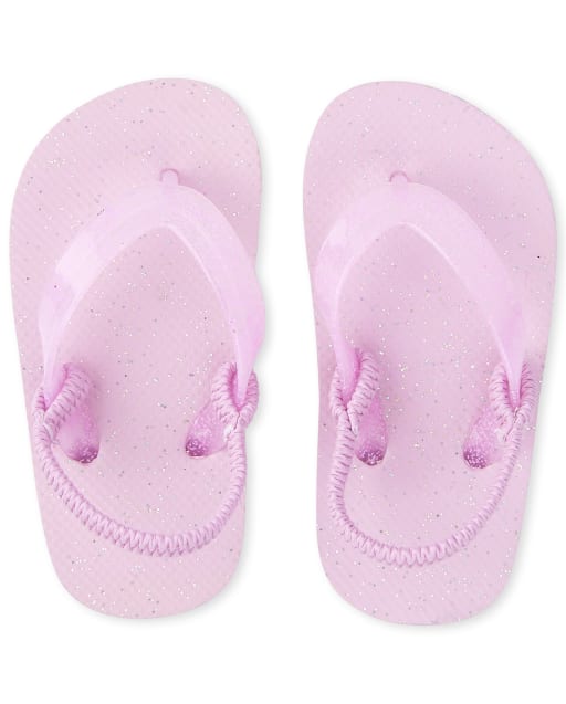Toddler Girls Glitter Flip Flops