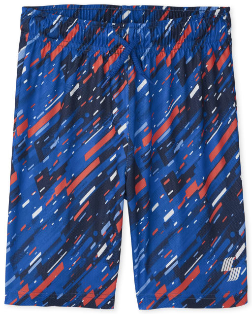 Boys Print Performance Basketball Shorts