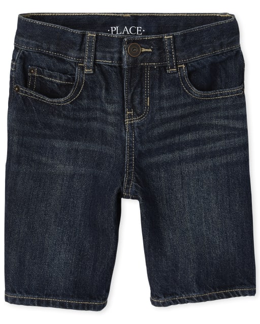 Short en jean pour garçon