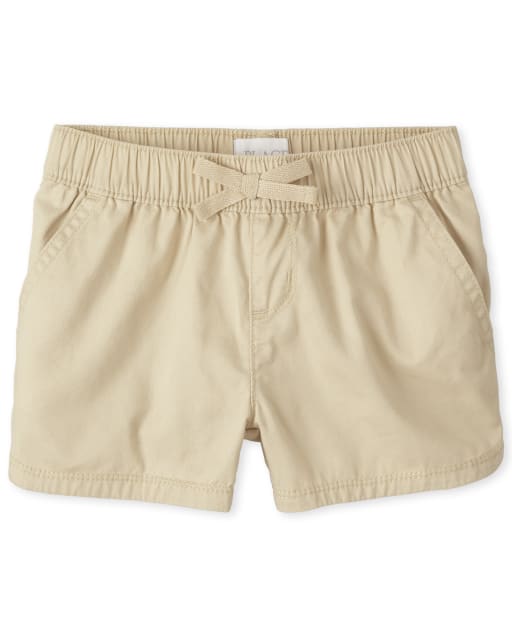 Pantalones cortos de sarga para niñas