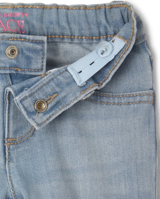 baby distressed jeans