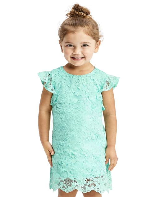 Toddler Girls Lace Shift Dress