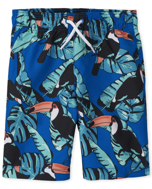 Boys Toucan Swim Trunks