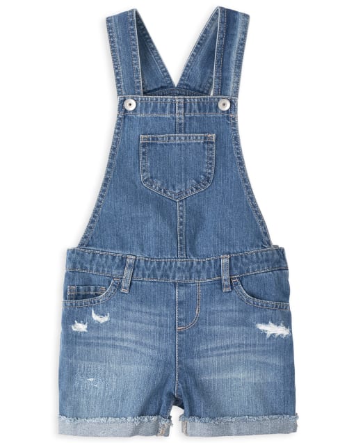 Pantalones cortos de mezclilla para niñas