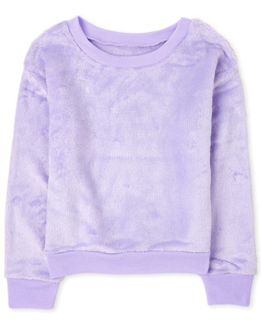 Top de pijama de polar acogedor para niñas