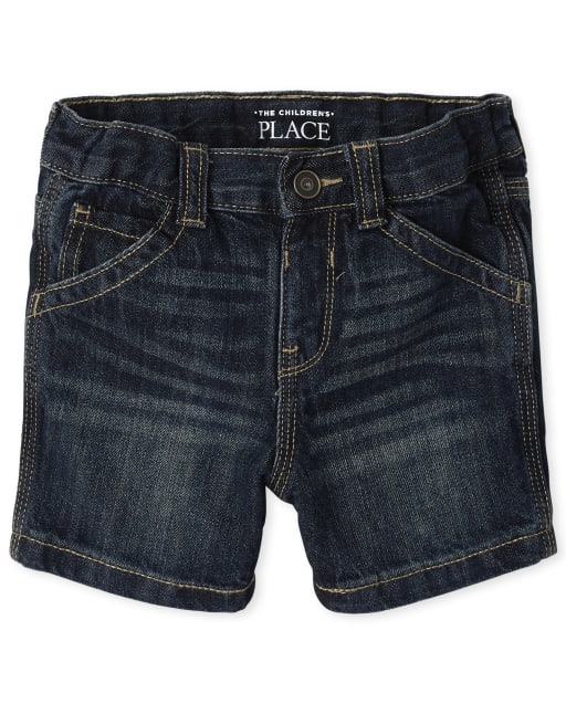Short utilitaire en jean pour bébés et tout-petits garçons